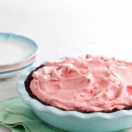 Chocolate-Cherry Chiffon Pie