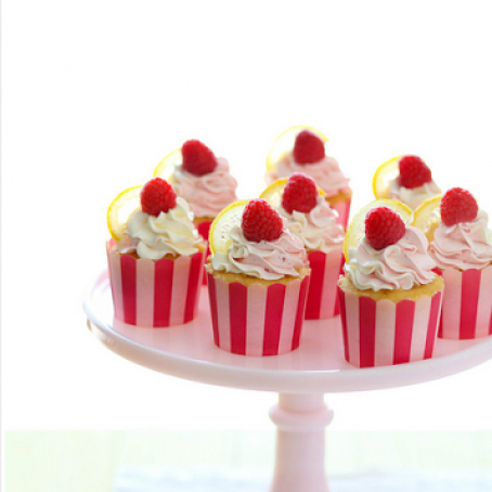 Lemon Raspberry Cupcakes