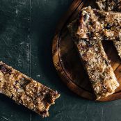 Easy Coconut Cashew Energy Bars