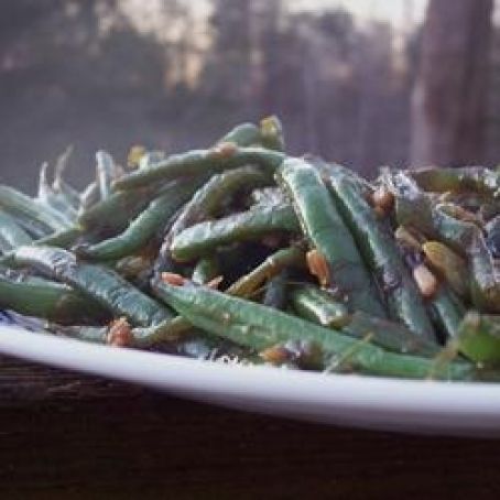 Sweet and Spicy Green Beans