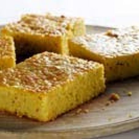 Grilled Corn and Cheese Cakes