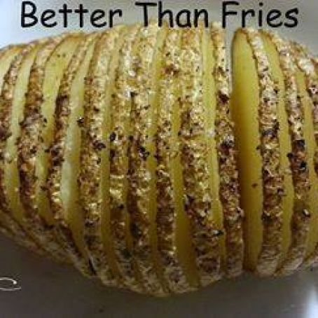 Baked potato - fry like