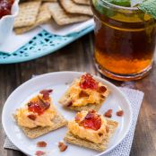Pimento Cheese, Strawberry Jam, and Bacon Triscuit Crackers - Spicy Southern Kitchen