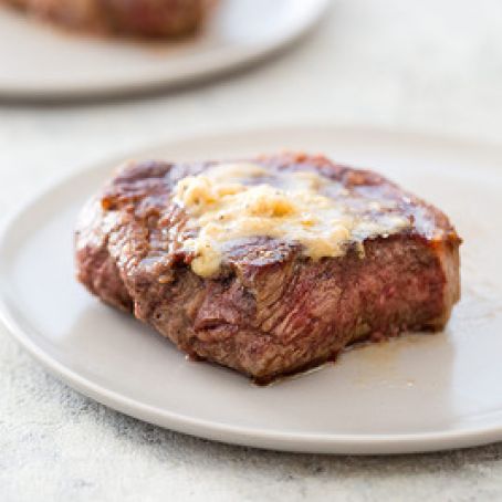Strip Steaks with Herb Horseradish Sauce and 2 Variations