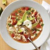 Mexican Chicken and Rice Soup