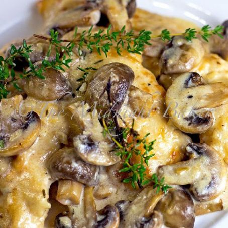 Recipe: Mushroom Asiago Chicken