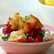 Ricotta with Vanilla-Sugar Croutons and Berries