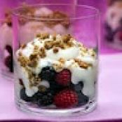 Mixed-Berry Cream Parfaits