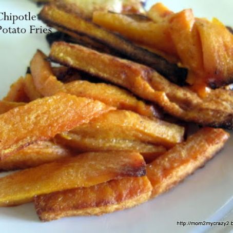 Baked Chipotle Sweet Potato Fries