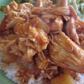 Crockpot Hawaiian BBQ Chicken