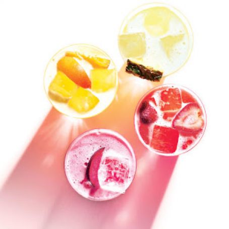 Summer Fruit Shrub Cocktail