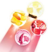 Summer Fruit Shrub Cocktail