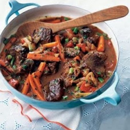 Quick Spring Lamb and Vegetable Stew