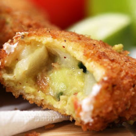 Avocado Stuffed Onion Rings