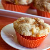 Peach Cobbler Muffins
