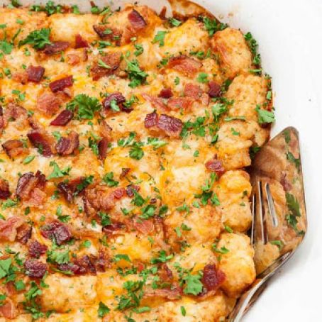 Tater Tot Breakfast Bake