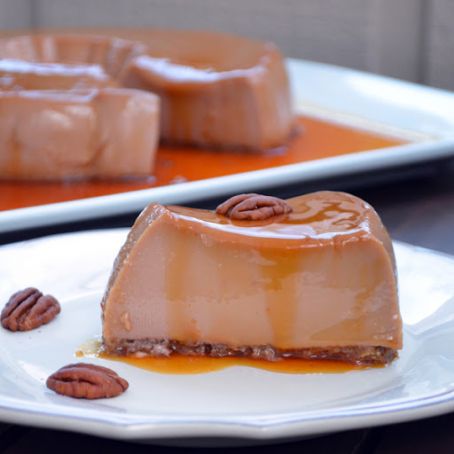 Pecan Flan