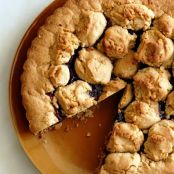 Strawberry-Peanut Butter Tart