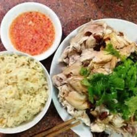 Hainanese Chicken Rice
