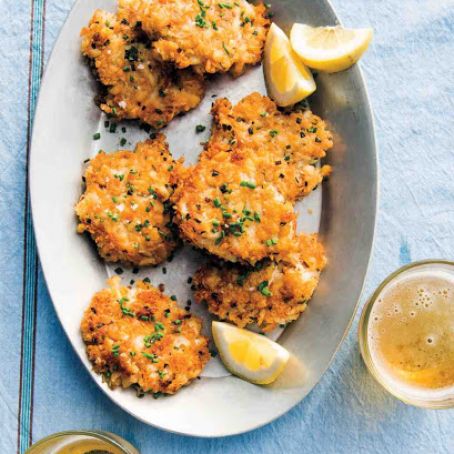 Chive Crab Cakes