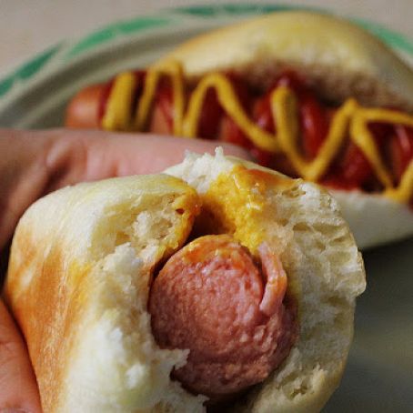 Homemade Hamburger and Hotdog Buns