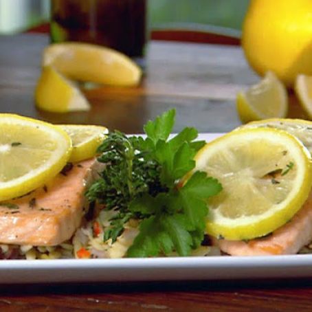 Salmon: Paula's Fired Up Rosemary Salmon