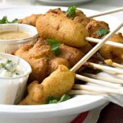 Blue Cheese and Bacon Mini Corn Dogs