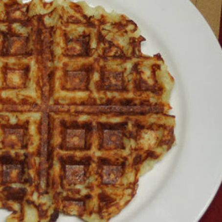 Crispy Hash Brown Waffles