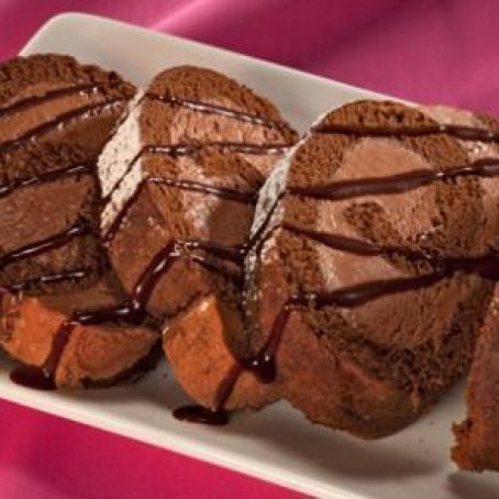 Chocolate Mousse Cake Roll