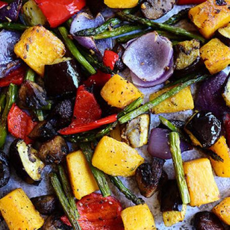 Beautiful Roasted Vegetables
