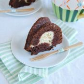 CAKE - Cheesecake Swirled Chocolate Cake