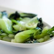 Stir Fried Baby Bok Choy With Garlic