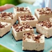 Frozen Toblerone Mousse Squares