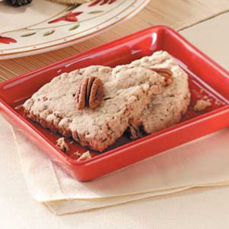 Pecan Cinnamon Shortbread Recipe