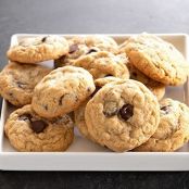 Peanut Butter Oatmeal Chocolate Chip Cookies, GF