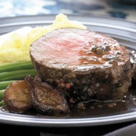 Beef Tenderloin - w/Shallots and Figs