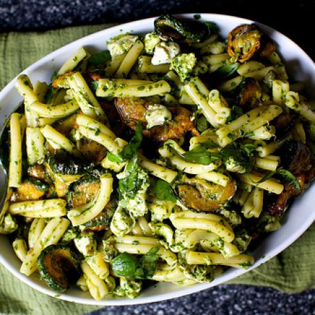 Pasta & Fried Zucchini Salad
