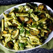 Pasta & Fried Zucchini Salad