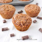 quickbread - Gluten Free Chocolate Chip Gingerbread Muffins