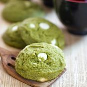 COOKIES - Green Tea White Chocolate Cookies