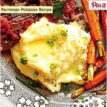 Parmesan Potatoes (Goes with Zesty Pot Roast)