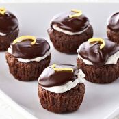 Lemon Kissed Brownie Bites