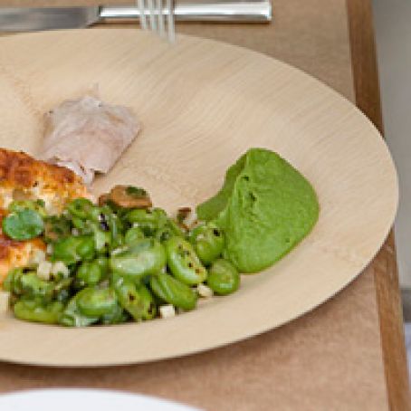 Jean-Geroges' Sweet Pea Puree with Jalapeños