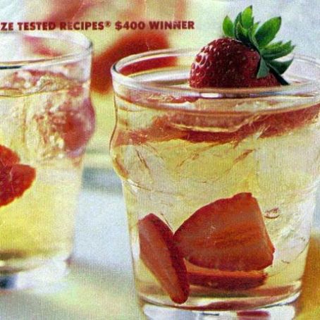 Cocktails (White Strawberry Sangria)