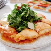 Warm Chicken Parmesan Salad