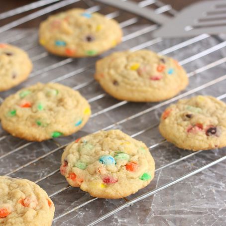 MINI M&M PUDDING COOKIES