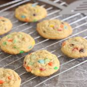MINI M&M PUDDING COOKIES