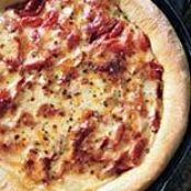 Pizza tomato and cheese