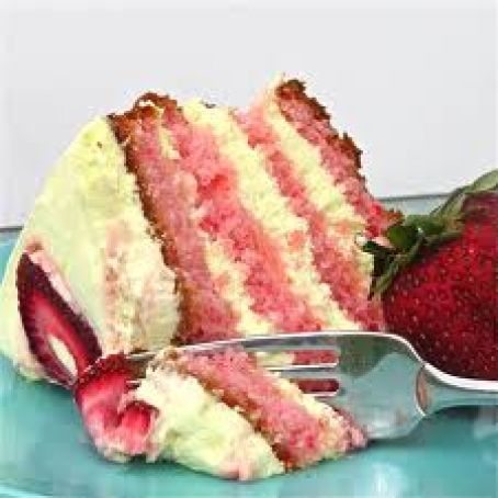 Strawberry Lemonade Cake