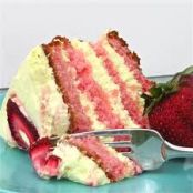 Strawberry Lemonade Cake